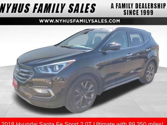 HYUNDAI SANTA FE SPORT 2018 5XYZWDLA3JG519718 image HYUNDAI SANTA FE SPORT 2018 5XYZWDLA3JG519718 image